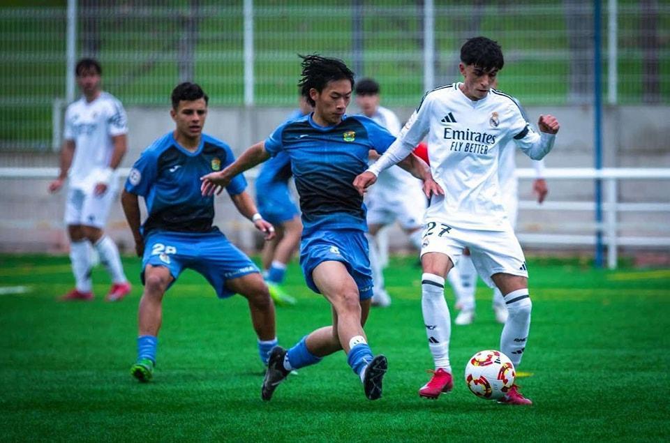 Julien Nguyễn từng chạm trán với đội trẻ Real Madrid